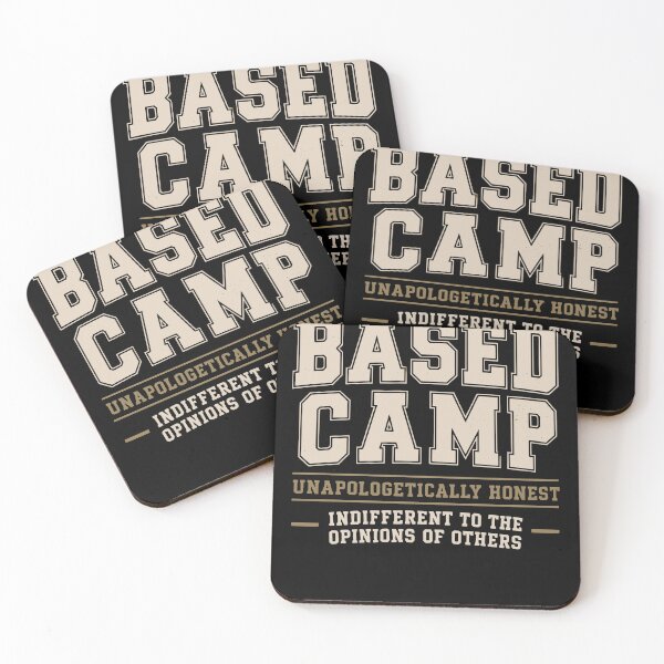 Item preview, BASED CAMP. Unapologetically Honest. designed and sold by Birdie and Flynn.