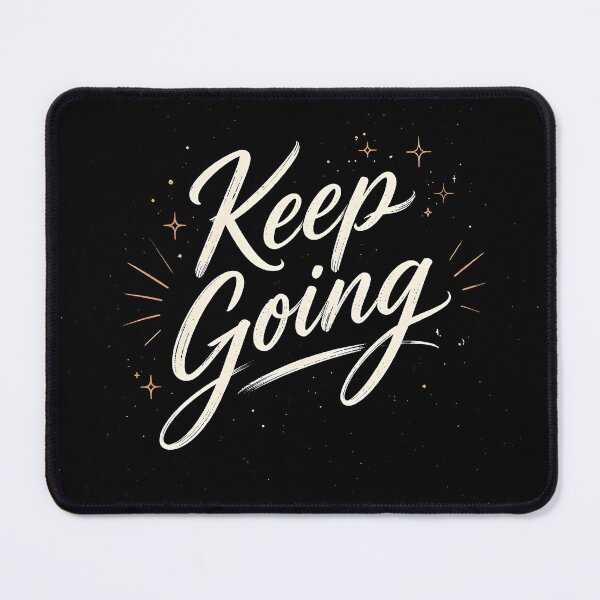 Item preview, Motivational “Keep Going” Typography designed and sold by johndesignwaves.