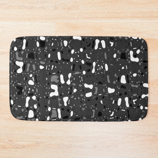 Item preview, Day and Night Abstract Geometry - Minimalist Black and White Duality Art designed and sold by KINKDesign.