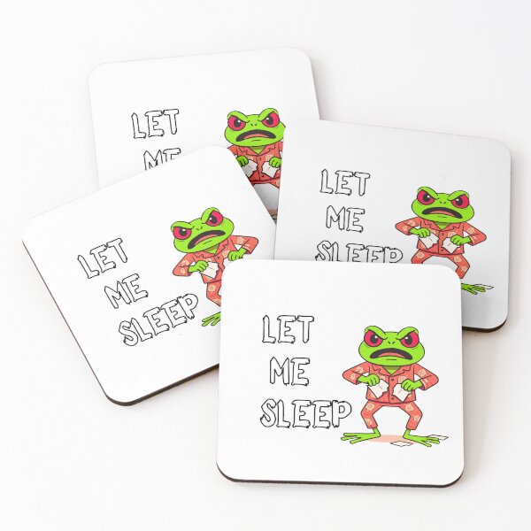 Item preview, Angry Frog Tearing Paper Sleep Meme designed and sold by Yuki80.