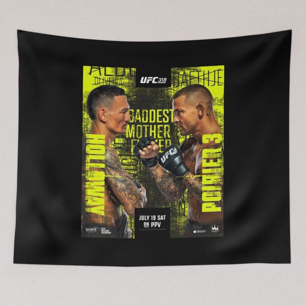 Item preview, UFC 318 OFFICIAL Max Holloway vs Dustin Poirier 3 designed and sold by KuroChiTPS.