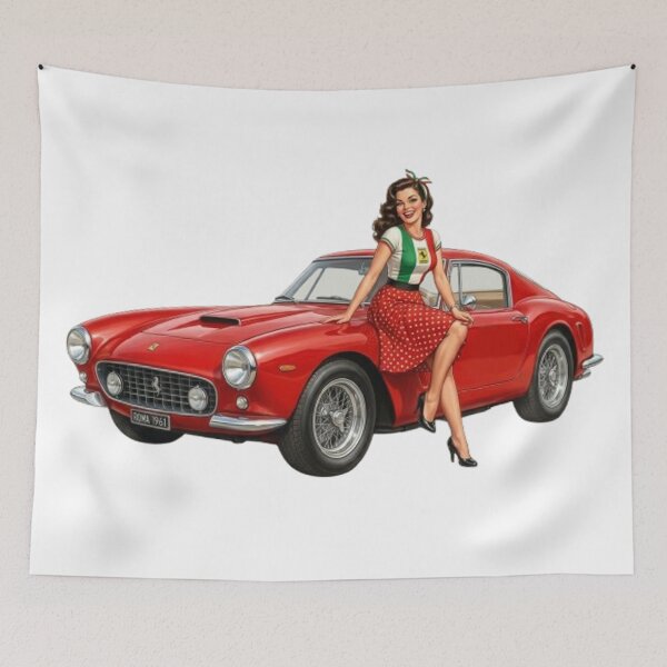 Item preview, "Retro Glamour: Charm and Audacity of Pin-Ups” designed and sold by CHRIST5000.