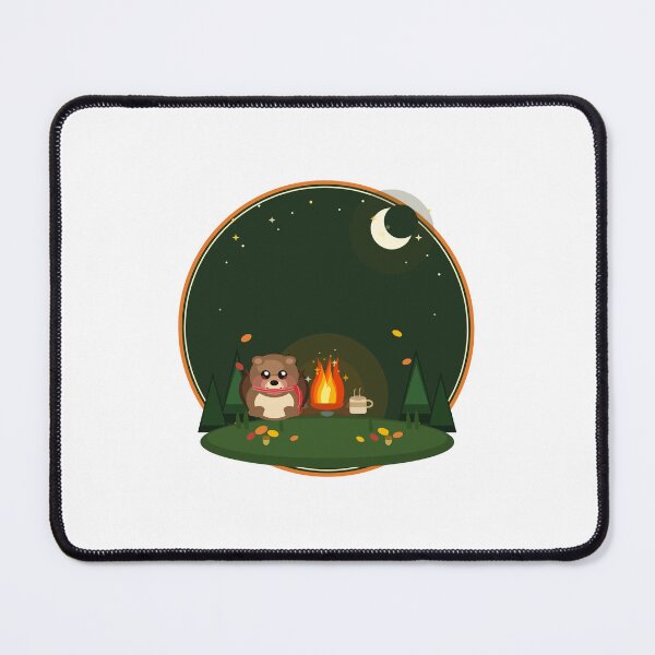 Item preview, Cozy Hedgehog Campfire designed and sold by Red-Official.