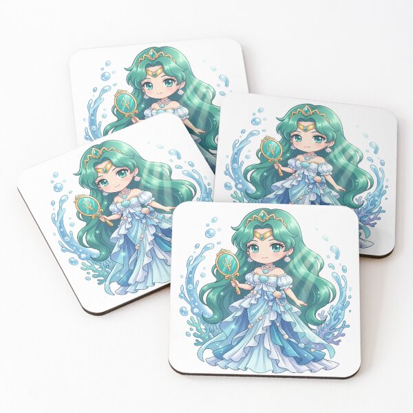 Item preview, Chibi Princess Neptune designed and sold by Solace Sparkles.