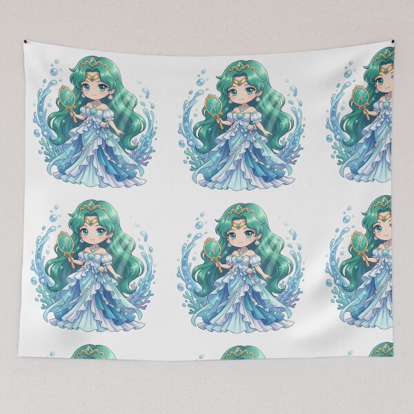Item preview, Chibi Princess Neptune designed and sold by Solace Sparkles.