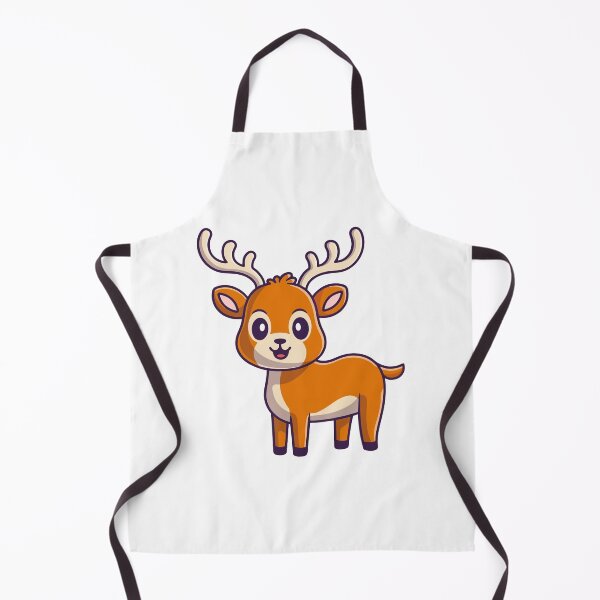 Item preview, Cute Baby Deer Cartoon Vector Illustration designed and sold by dmorcu.