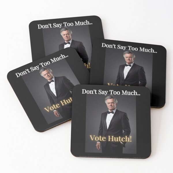 Item preview, Don't Say Too Much Vote Hutch  designed and sold by Flirt-Teez.