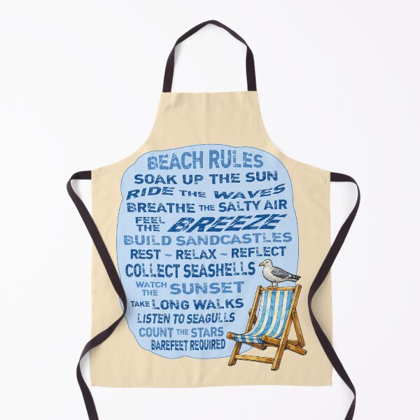 Item preview, Beach Rules For Fun In The Sun designed and sold by Lion and Lamb Design.