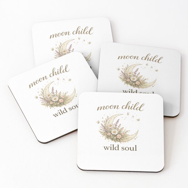 Item preview, Moon Child Wild Soul Cottage Witch Gift for Her Women Bohemian Mystical Shirt designed and sold by DreamelleStudio.