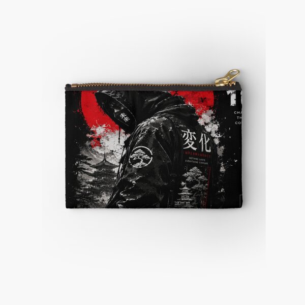 Item preview, Impermanence – Japanese Cyberpunk Streetwear Design designed and sold by Tanu Biswas.