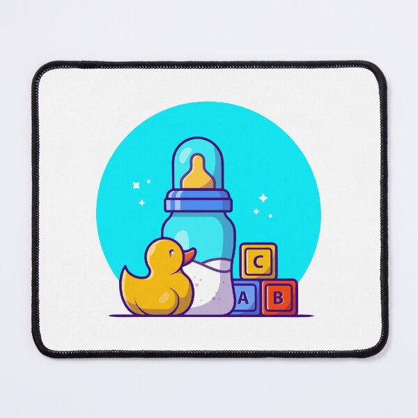 Item preview, Baby Milk Bottle and Yellow Rubber Duck Toys Concept designed and sold by dmorcu.