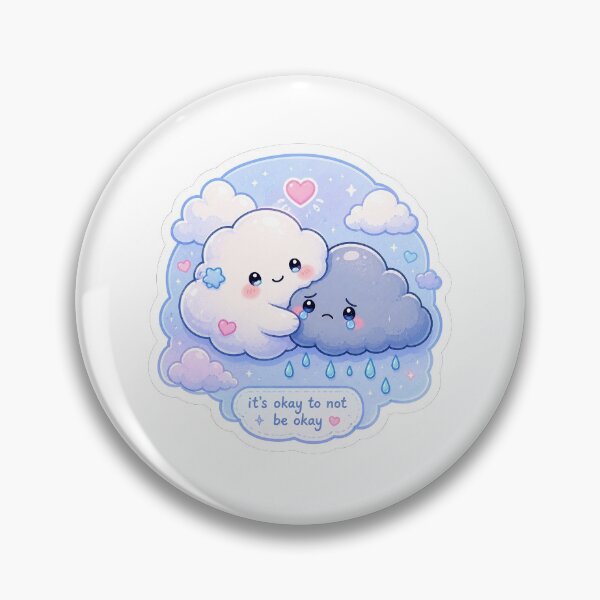 Item preview, It’s Okay To Not Be Okay Sticker designed and sold by blossomfun.