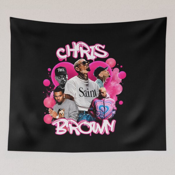 Item preview, Chris Brown Vintage Rap Merch Bootleg Chris Brown Breezy Tour Chris Brown Fan  designed and sold by UnicateShop.