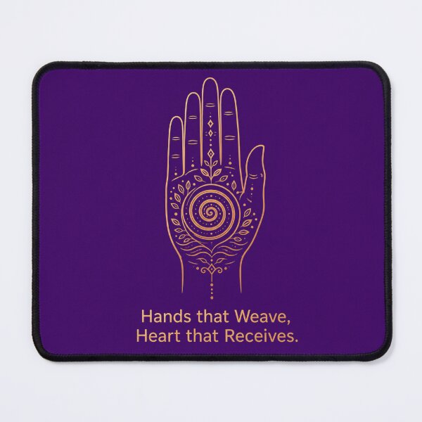 Item preview, Hands that Weave, Heart that Receives. | Mokosh Sacred Hand Symbol designed and sold by InnerwayStudio.