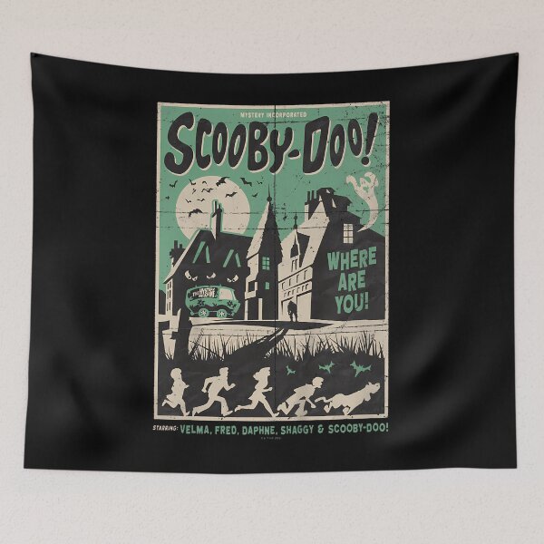 Item preview,  Scooby-Doo Mystery Incorporated Scary House Movie Poster designed and sold by UnicateShop.