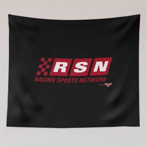Item preview, Disney Pixar Cars Racing Sports Network Logo  designed and sold by UnicateShop.