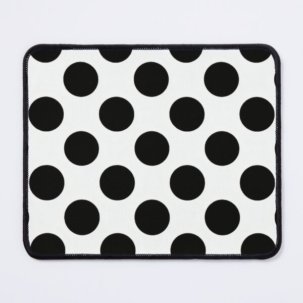 Item preview, 60s Retro Black and White Polka Dot Patter designed and sold by Ela Design Studio .
