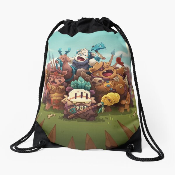 Barbarian: Battlegrounds (Cover Art) Drawstring Bag