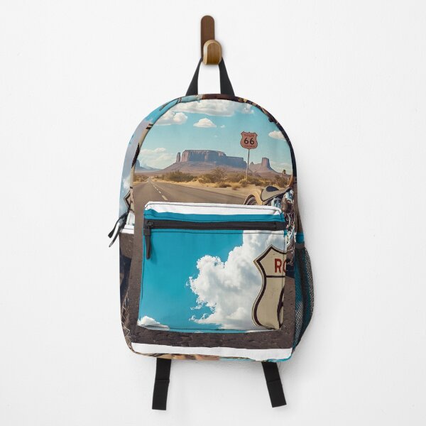 Item preview, Route 66 American Dream: Retro Motorcycle and Desert Cafe designed and sold by MottotoTech.