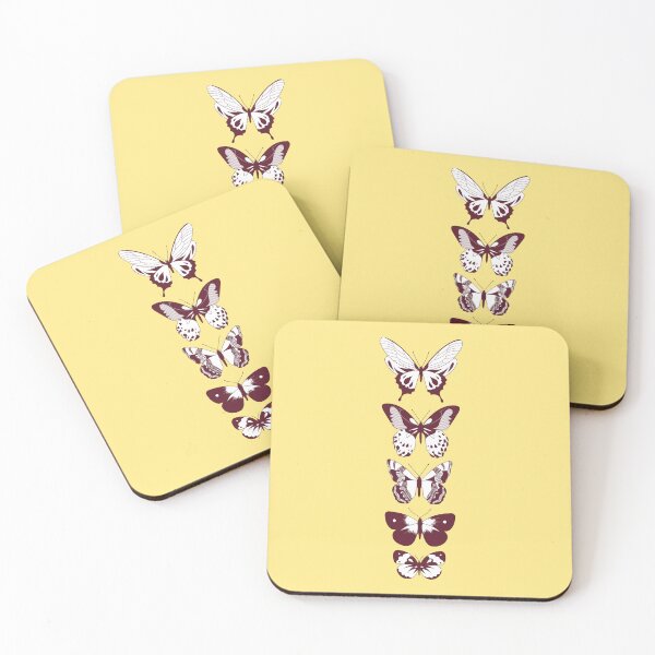 Item preview, Butterflies (yellow edition) designed and sold by Juliette Lancien.