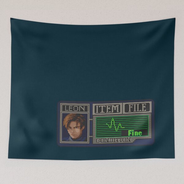 Item preview, Resident Evil Leon Kennedy Pixel Art   designed and sold by hermaneeu.