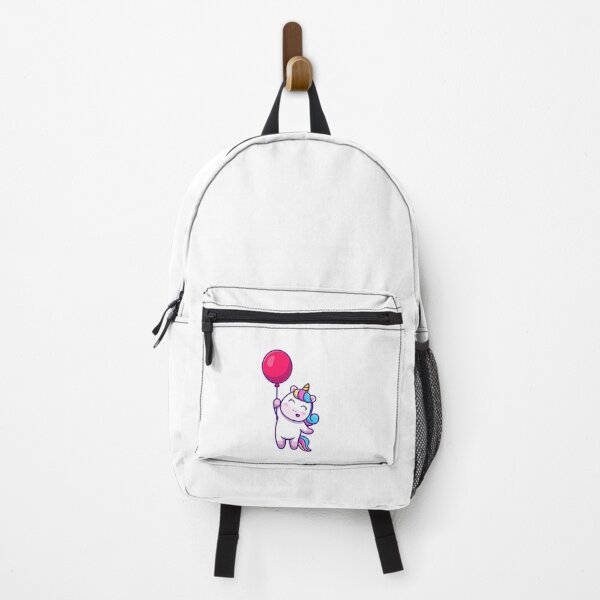Item preview, Cute Magic Unicorn Floating With Red Balloon Cartoon designed and sold by dmorcu.