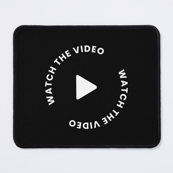 Item preview, Watch the Video Minimal Play Button Typography Design designed and sold by UI Expert.