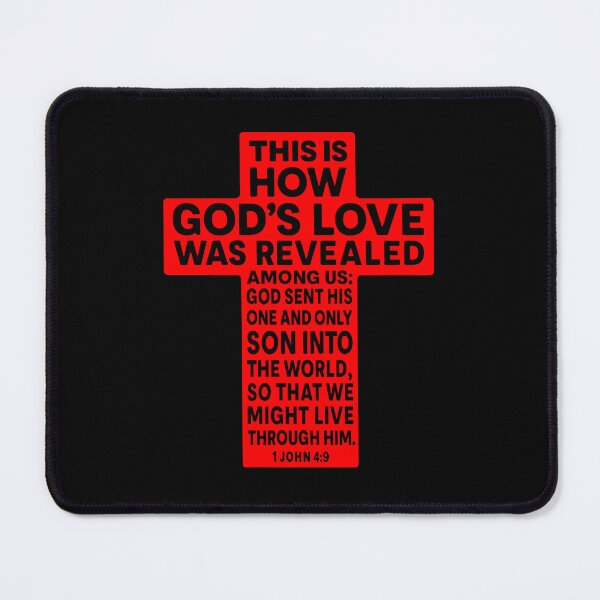 Item preview, 1 John 4:9 God sent His one and only Son into the world designed and sold by plushism.