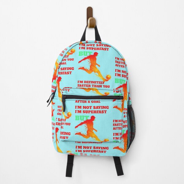 Item preview, Superfast Football Goal Humor Saying Shot on Goal designed and sold by Mauswohn.
