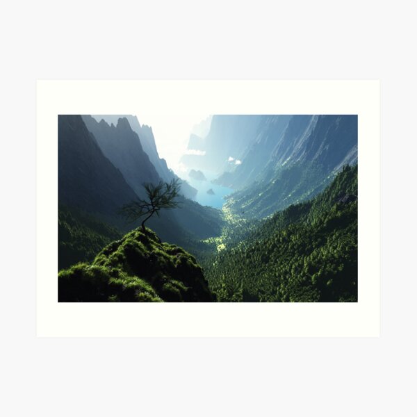 Highland Spring Art Print