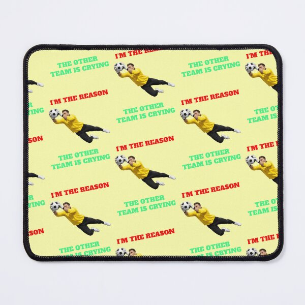 Item preview, Football goalkeeper save humor saying team designed and sold by Mauswohn.