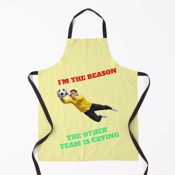 Item preview, Football goalkeeper save humor saying team designed and sold by Mauswohn.