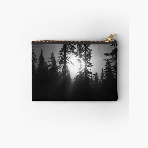 Item preview, Misty Forest Silhouettes | Dramatic Sun Rays Through Dark Pines designed and sold by EllDAV777.