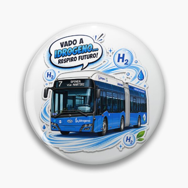 Item preview, Vado a Idrogeno – Autobus H2 Futuro Green designed and sold by Busdriverstore.