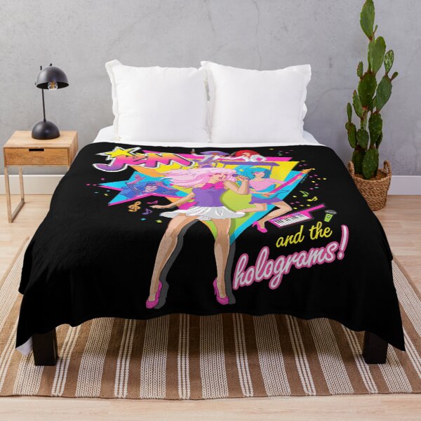 Item preview,  The Holograms Full Band Rocking Out 80'S Rock Retro  designed and sold by UnicateShop.