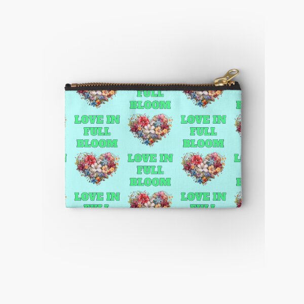 Item preview, Love in Full Bloom Heart Flowers Romantic Saying designed and sold by Mauswohn.