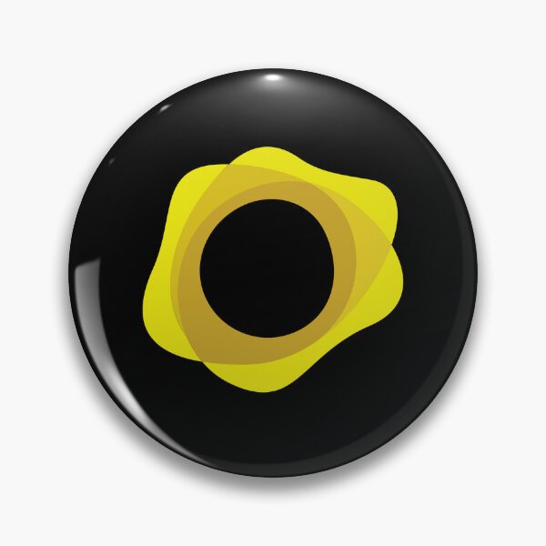 Item preview, PAX Gold Crypto Token Logo Abstract Yellow Art designed and sold by dmorcu.
