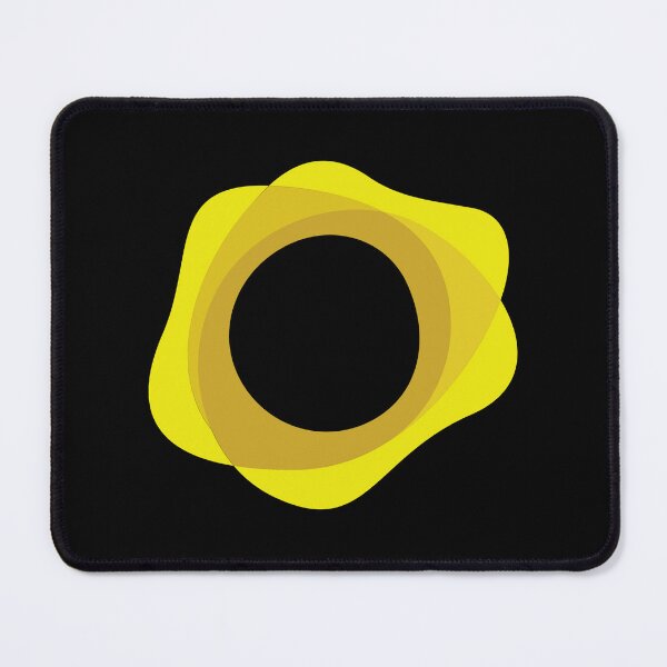 Item preview, PAX Gold Crypto Token Logo Abstract Yellow Art designed and sold by dmorcu.