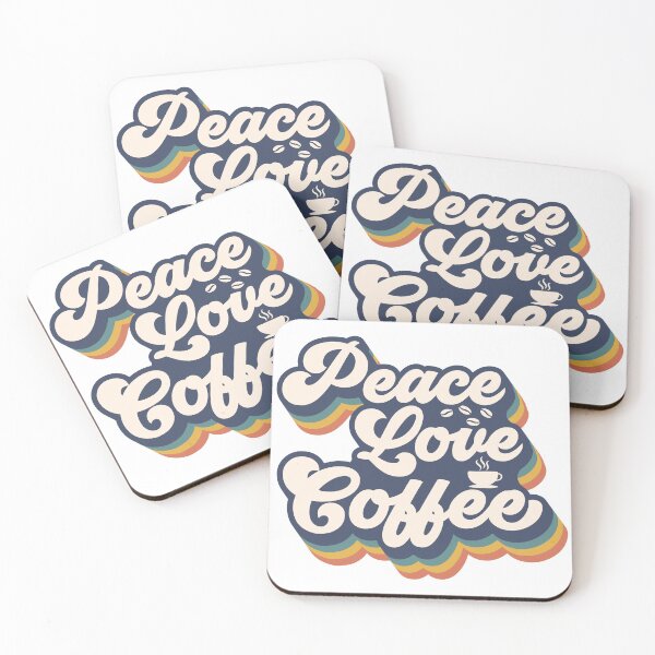 Item preview, Peace Love Coffee designed and sold by Sahib Singh.