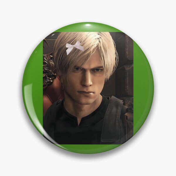 Item preview, Romantic Pink Bow Leon S Kennedy Resident Evil 4 Remake designed and sold by EugeneGood.