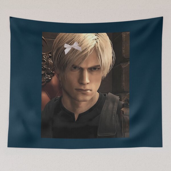 Item preview, Romantic Pink Bow Leon S Kennedy Resident Evil 4 Remake designed and sold by EugeneGood.