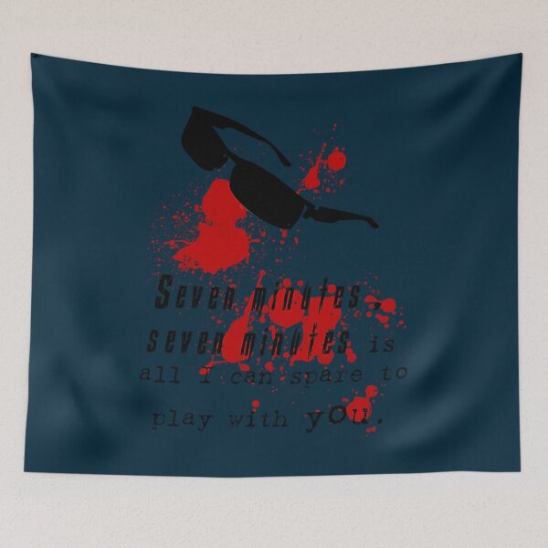 Item preview, Seven Minutes  Wesker Quote designed and sold by EugeneGood.