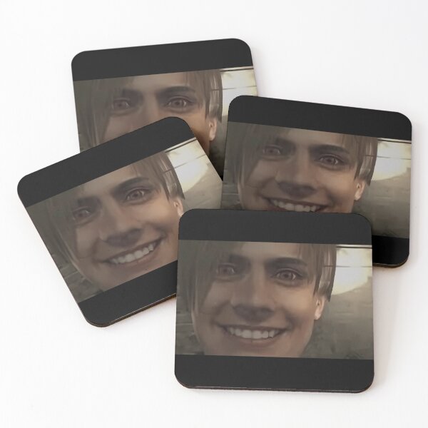 Item preview, Smiling Man Happy Leon S Kennedy Romantic Picture Re4 Soulmate designed and sold by EugeneGood.