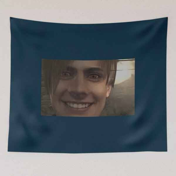 Item preview, Smiling Man Happy Leon S Kennedy Romantic Picture Re4 Soulmate designed and sold by EugeneGood.