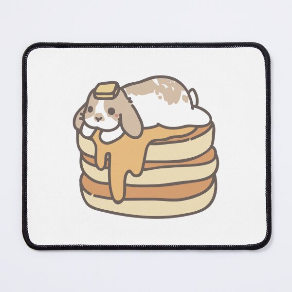Item preview, Pancake Bunny Cute Kawaii Rabbit Dessert Illustration designed and sold by ArtsyWhim.