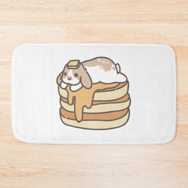 Item preview, Pancake Bunny Cute Kawaii Rabbit Dessert Illustration designed and sold by ArtsyWhim.