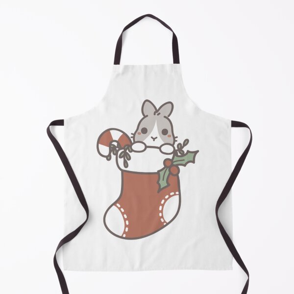 Item preview, Christmas Stocking Bunny Cute Festive Holiday Rabbit designed and sold by ArtsyWhim.