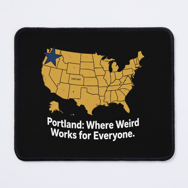 Item preview, Portland Where Weird Works For Everyone designed and sold by LOUP-SOLI.
