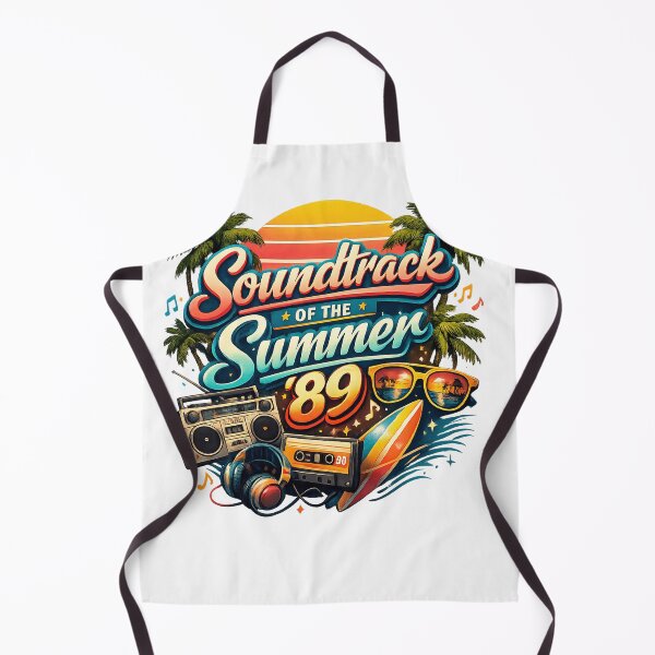 Item preview, Soundtrack of the Summer ‘89 Retro Vintage Tee designed and sold by XxZainStylexX.