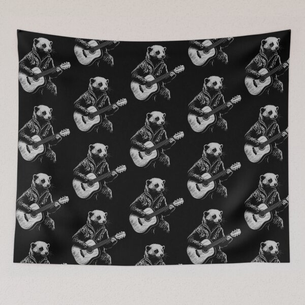 Item preview, Funny Ferret Guitarist Acoustic Guitar Mom Dad Kids designed and sold by rafaeltto.